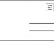 4X6 Postcard Template Indesign