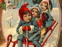 32 Best Victorian Christmas Card Templates PSD File for Victorian Christmas Card Templates