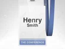 32 Blank Conference Name Card Template for Ms Word with Conference Name Card Template