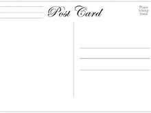32 Blank Postcard Template To Print For Free by Postcard Template To Print