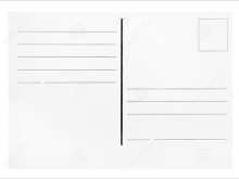 32 Blank Postcard Template With Lines Templates for Postcard Template With Lines