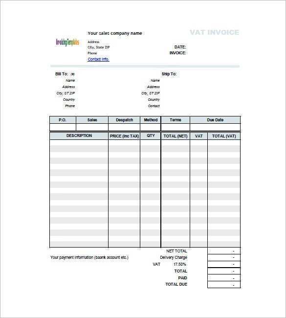 32 Blank Uae Vat Invoice Format Pdf Photo with Uae Vat Invoice Format Pdf