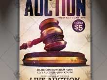 32 Create Auction Flyer Template With Stunning Design by Auction Flyer Template