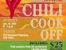 32 Create Chili Cook Off Flyer Template Download for Chili Cook Off Flyer Template