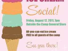 32 Create Ice Cream Social Flyer Template Free Now for Ice Cream Social Flyer Template Free