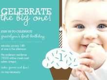 32 Creating 1 Year Old Birthday Card Templates Now with 1 Year Old Birthday Card Templates