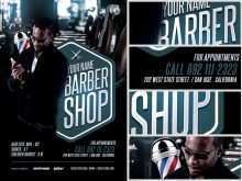 Barber Shop Flyer Template Free