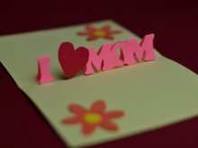 32 Creating Mother S Day Pop Up Card Templates With Stunning Design by Mother S Day Pop Up Card Templates