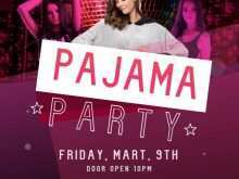 32 Creating Pajama Party Flyer Template Photo with Pajama Party Flyer Template