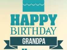 32 Customize Birthday Card Template For Grandpa For Free by Birthday Card Template For Grandpa