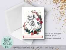 32 Customize Christmas Card Template Inside Templates with Christmas Card Template Inside