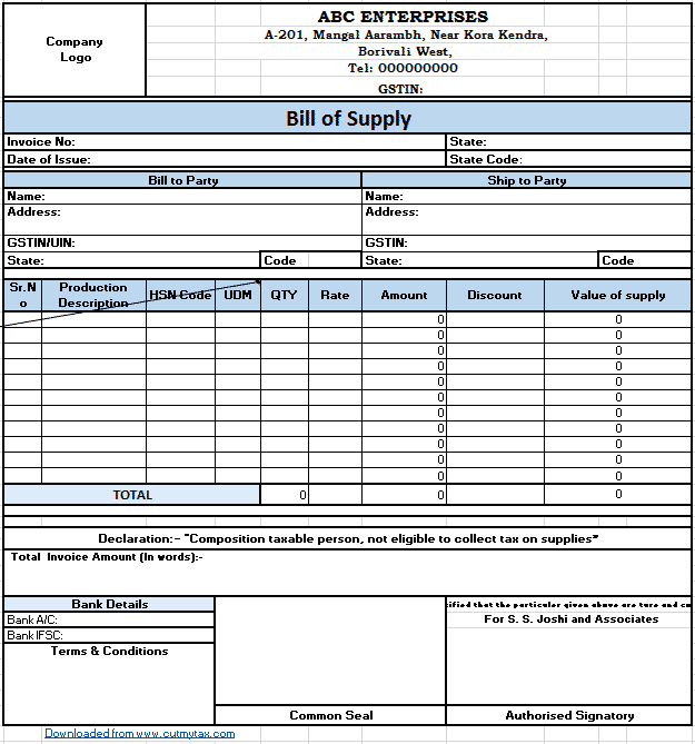 32 Customize Gst Invoice Format Pdf in Photoshop for Gst Invoice Format Pdf