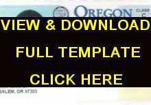 32 Customize Oregon Id Card Template Formating with Oregon Id Card Template
