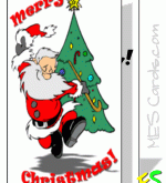 Christmas Card Template Gif