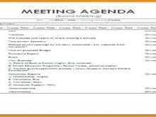 32 Customize Our Free Meeting Agenda And Format Photo by Meeting Agenda And Format