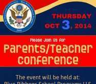 32 Customize Our Free Parent Teacher Conference Flyer Template Layouts for Parent Teacher Conference Flyer Template