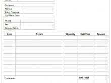 Independent Contractor Invoice Template Excel