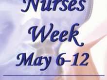 32 Format Nurses Week Flyer Templates Formating with Nurses Week Flyer Templates