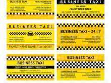 32 Free Taxi Name Card Template Photo with Taxi Name Card Template