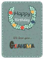 32 How To Create Birthday Card Templates For Grandma Maker for Birthday Card Templates For Grandma