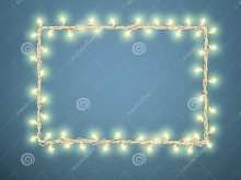 32 How To Create Christmas Lights Card Template in Photoshop with Christmas Lights Card Template