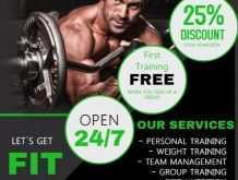 32 Online Personal Training Flyer Template in Word with Personal Training Flyer Template