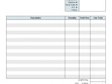 32 Printable Basic Consulting Invoice Template For Free by Basic Consulting Invoice Template