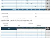 32 Printable Consulting Timesheet Invoice Template Photo for Consulting Timesheet Invoice Template