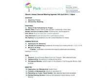 32 Printable General Meeting Agenda Template PSD File by General Meeting Agenda Template