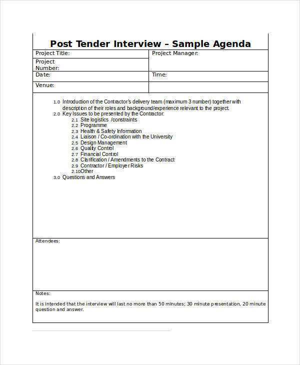 32 Printable Job Interview Agenda Template in Photoshop by Job Interview Agenda Template