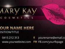 32 Printable Mary Kay Name Card Template With Stunning Design with Mary Kay Name Card Template
