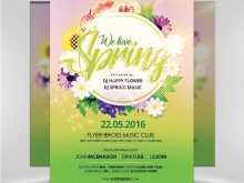 32 Printable Spring Flyer Template PSD File by Spring Flyer Template