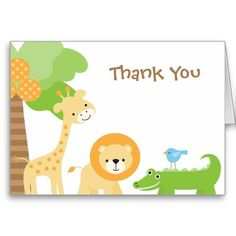 32 Report Safari Thank You Card Template Now by Safari Thank You Card Template