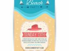 32 Standard Beach Flyer Template Free Layouts by Beach Flyer Template Free