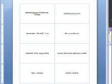 32 Standard Flash Card Template Word 2016 Layouts for Flash Card Template Word 2016