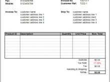 32 Standard Tax Invoice Template For Excel Layouts by Tax Invoice Template For Excel