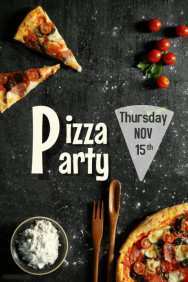 32 The Best Pizza Party Flyer Template for Ms Word with Pizza Party Flyer Template