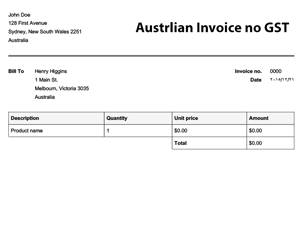 32 Visiting Tax Invoice Template With Gst For Free for Tax Invoice Template With Gst