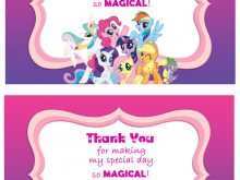 33 Adding My Little Pony Thank You Card Template Maker by My Little Pony Thank You Card Template