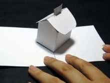 33 Adding Pop Up Card Templates House Formating with Pop Up Card Templates House