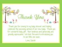 33 Adding Thank You Card Template Word Baby Shower Templates for Thank You Card Template Word Baby Shower