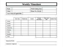 33 Best 2 Week Time Card Template for Ms Word for 2 Week Time Card Template