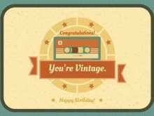33 Best Birthday Card Vintage Template Photo with Birthday Card Vintage Template