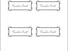 33 Best How To Make A Place Card Template Formating with How To Make A Place Card Template