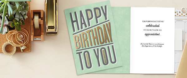 33 Birthday Card Template For Colleague Layouts by Birthday Card Template For Colleague