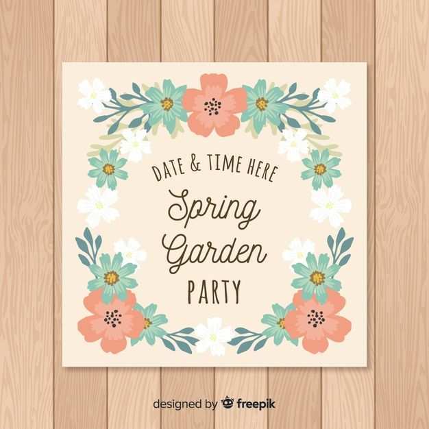 33 Blank Spring Card Template Free Templates for Spring Card Template Free