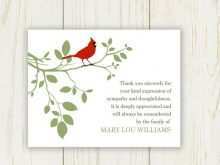 33 Blank Sympathy Thank You Cards Templates Layouts with Sympathy Thank You Cards Templates