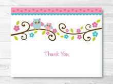 33 Blank Thank You Card Template New Baby Maker by Thank You Card Template New Baby