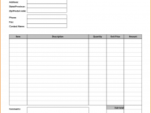 33 Create Blank Invoice Template Online Maker by Blank Invoice Template Online