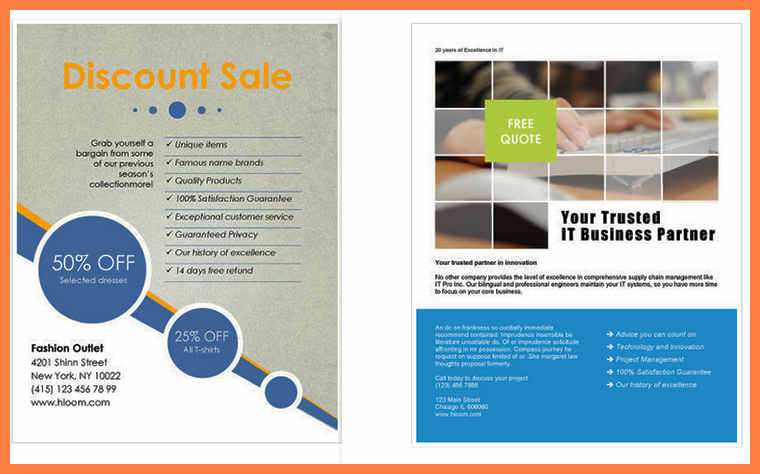 33 Create Free Business Flyer Templates For Word Now by Free Business Flyer Templates For Word